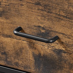 the [ unused0 ] drawer is made from a black metal handle.
